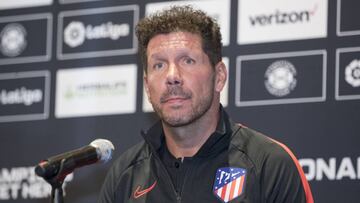 24/07/19
PRETEMPORADA DALLAS EEUU
ATLETICO DE MADRID Rueda de prensa
Entrenador DIEGO PABLO SIMEONE - SAUL ÑIGUEZ