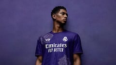 Real Madrid, in purple against Athletic