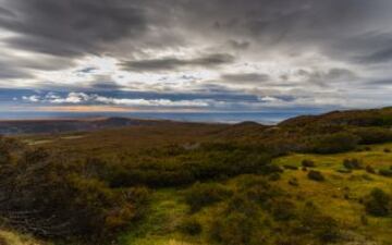 El impresionante paisaje en que se vivió la carrera de MTB