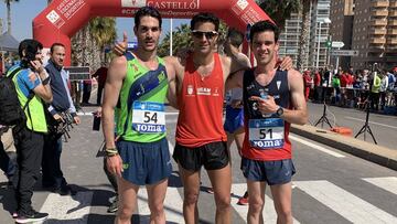 Miguel ?ngel L¨®pez y Mar¨ªa P¨¦rez reinan en los 20 km
