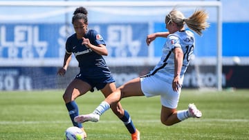 Este s&aacute;bado 27 de junio, las futbolistas de North Carolina Courage y Portland Thorns se arrodillaron durante la ceremonia del himno nacional de la Challenge Cup.