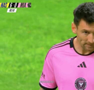 Los memes se ceban con Messi tras la goleada del Al-Nassr