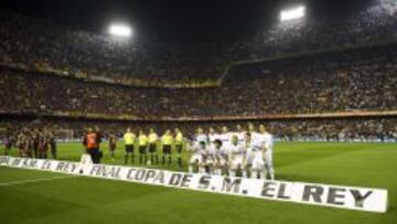 Final de la Copa entre Madrid y Bar&ccedil;a en Mestalla