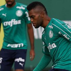 Palmeiras buscaría su salida: Así le ha ido a Miguel Borja en Brasil