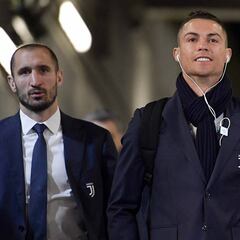 Chiellini, contundente: "Si Cristiano se hubiera ido antes, mejor"