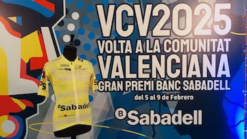 Los maillots de la Volta rendirán homenaje a los pueblos afectados por la Dana