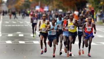 El dominio africano en la marat&oacute;n es apabullante. 