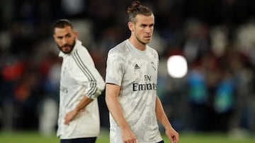 Revés para Zidane: ni Benzema ni Bale jugarán la Supercopa