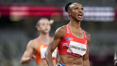 La puertorrique&ntilde;a pulveriz&oacute; el r&eacute;cord ol&iacute;mpico en los 100m con vallas y avanz&oacute; a la final de la disciplina en Tokio 2020, donde buscar&aacute; el oro y el nuevo r&eacute;cord mundial.