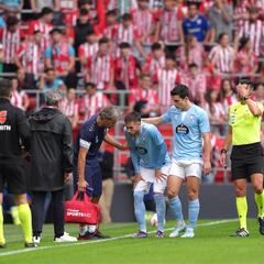 Mingueza se lesiona en su mejor momento