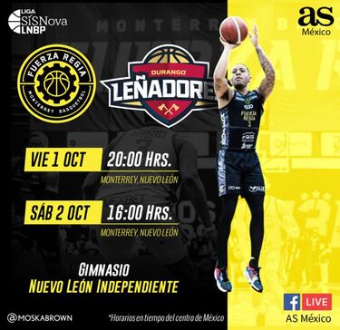 Fuerza Regia vs. Leñadores, inicia la segunda mitad de la LNBP 2021