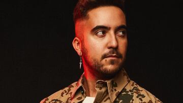 El cantante Beret en su Instagram.