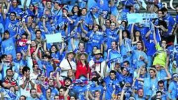 <b>RESPALDO EN LAS GRADAS. </b>Los aficionados animarán al equipo como en los grandes partidos.