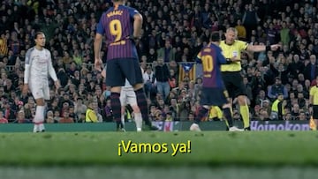 La bronca de un árbitro a Messi: "Muéstrame respeto"