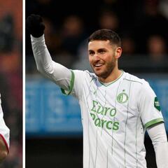 Santiago Giménez, cerca de igualar récord de Luis Suárez en Eredivisie