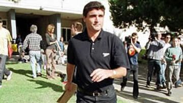 <B>NUEVA ETAPA</b>. Tras su paso por Espanyol y Rayo, Juande llega al Málaga y es el sustituto de Peiró.