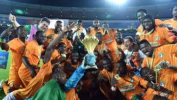 Costa de Marfil, campeón de África en el show de Barry Copa