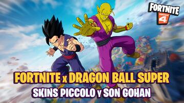 fortnite dragon ball super son gohan piccolo