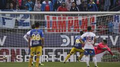 Cristián Suárez marcó el primer gol de penal de su carrera