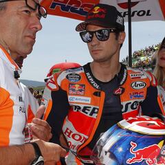 Pedrosa 'hace un Griezmann': "Ahora no puedo contar mucho"