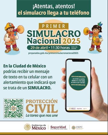 ¿A qué hora sonará la alerta sísmica para el Simulacro Nacional del 29 de abril del 2025?