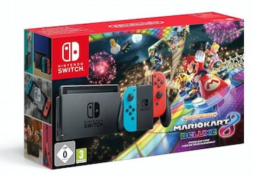 Nintendo Switch + Mario Kart 8 Deluxe, pack tambin disponible en Europa