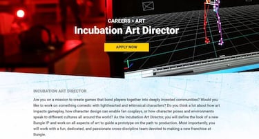 Bungie tras Destiny: pistas sobre su nueva IP en varias ofertas de trabajo