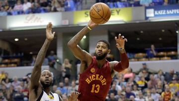 Los Indiana Pacers celebran la continuidad de George ante Marc