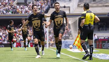 Pumas venció a Toluca en la jornada 15 del CL 23 