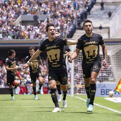 Pumas venció a Toluca en la jornada 15 del CL 23