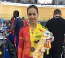Tania Calvo, medalla de bronce en velocidad