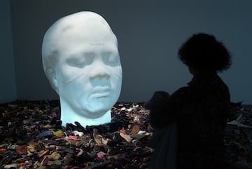 Obra expuesta en la Feria Internacional de Arte Contemporneo de Madrid en 2008.