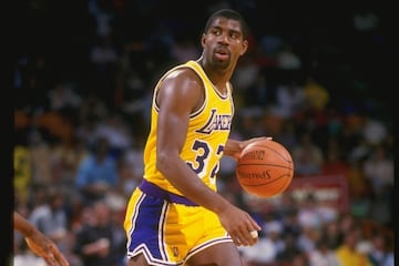 "Magic", al igual que Cooper, consigui¨® sus cinco anillos con Los Lakers en la d¨¦cada de los ochenta.