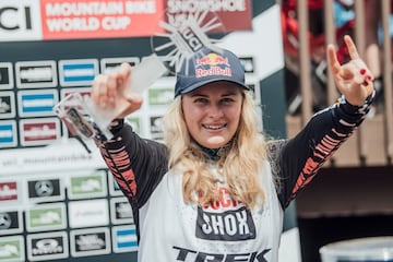 Campeona de la Copa del Mundo de DH. 