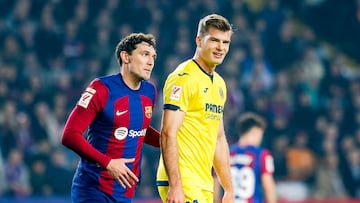 27/1/24 PARTIDO PRIMERA DIVISION
BARCELONA - VILLARREAL
ANDREAS CHRISTENSEN (15) FC BARCELONA
SORLOTH (11) VILLARREAL CF