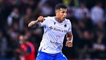 Jeison Murillo, defensa colombiano de Sampdoria