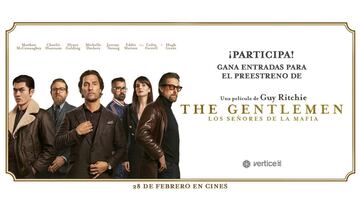 Te invitamos al preestreno de la pel¨ªcula "The Gentlemen"