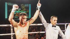 Sandor Mart&iacute;n festeja la victoria en su &uacute;ltima pelea ante Valentyn Golovko.