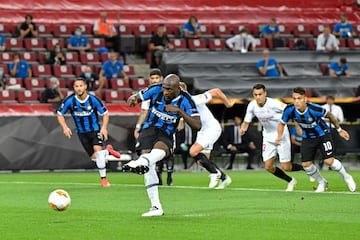 Lukaku marcó el 0-1 de penalti.