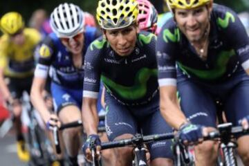 Nairo Quintana es tercero en el Tour, logró su tercer podio.