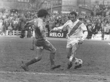 Ignacio Bordons con el Rayo Vallecano.