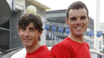 <b>EL DÚO. </b>Iván Gutiérrez y Luis León.