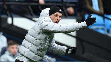FILE PHOTO: Soccer Football - Premier League - Manchester City v Chelsea - Etihad Stadium, Manchester, Britain - January 15, 2022 Chelsea manager Thomas Tuchel REUTERS/Peter Powell EDITORIAL USE ONLY. No use with unauthorized audio, video, data, fixture l