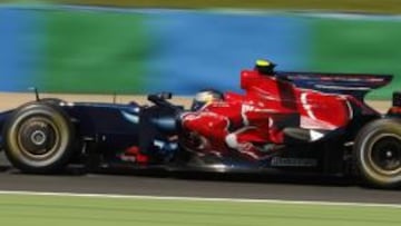 <b>SORPRESA.</b> Vettel se colocó tercero en la última tanda de entrenos libres.