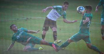 Voluntad, poca chispa y un golazo en el primer ensayo a campo completo