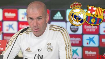 Zinedine Zidane pre-Cl&aacute;sico press conference: how and where to watch &ndash; times, online