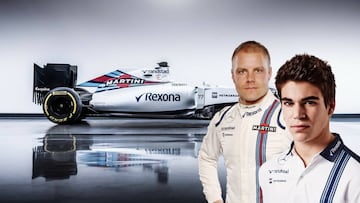 Williams confirma a Bottas y Stroll para la temporada que viene.