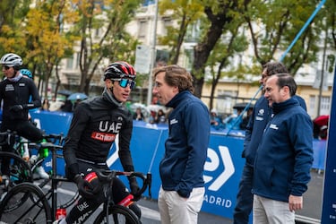 Pogacar, de ganar en la Castellana a visitar el Santiago Bernabéu