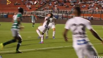 Golazo chilena Santos