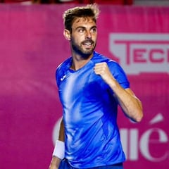 Granollers vence al mexicano Gómez y jugará ante Fognini